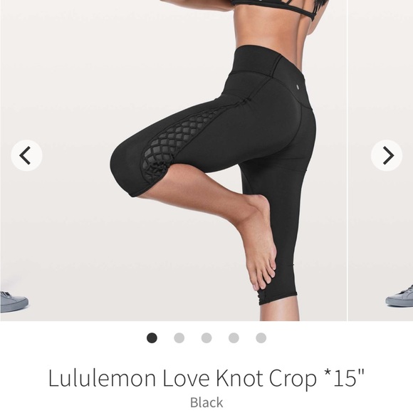 Lululemon Love Knot Crop 15” size 4 - Picture 5 of 7